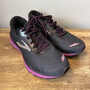 Brooks Adrenaline GTS 20 XX Size 9.5 Women’s Black Purple Running Shoes